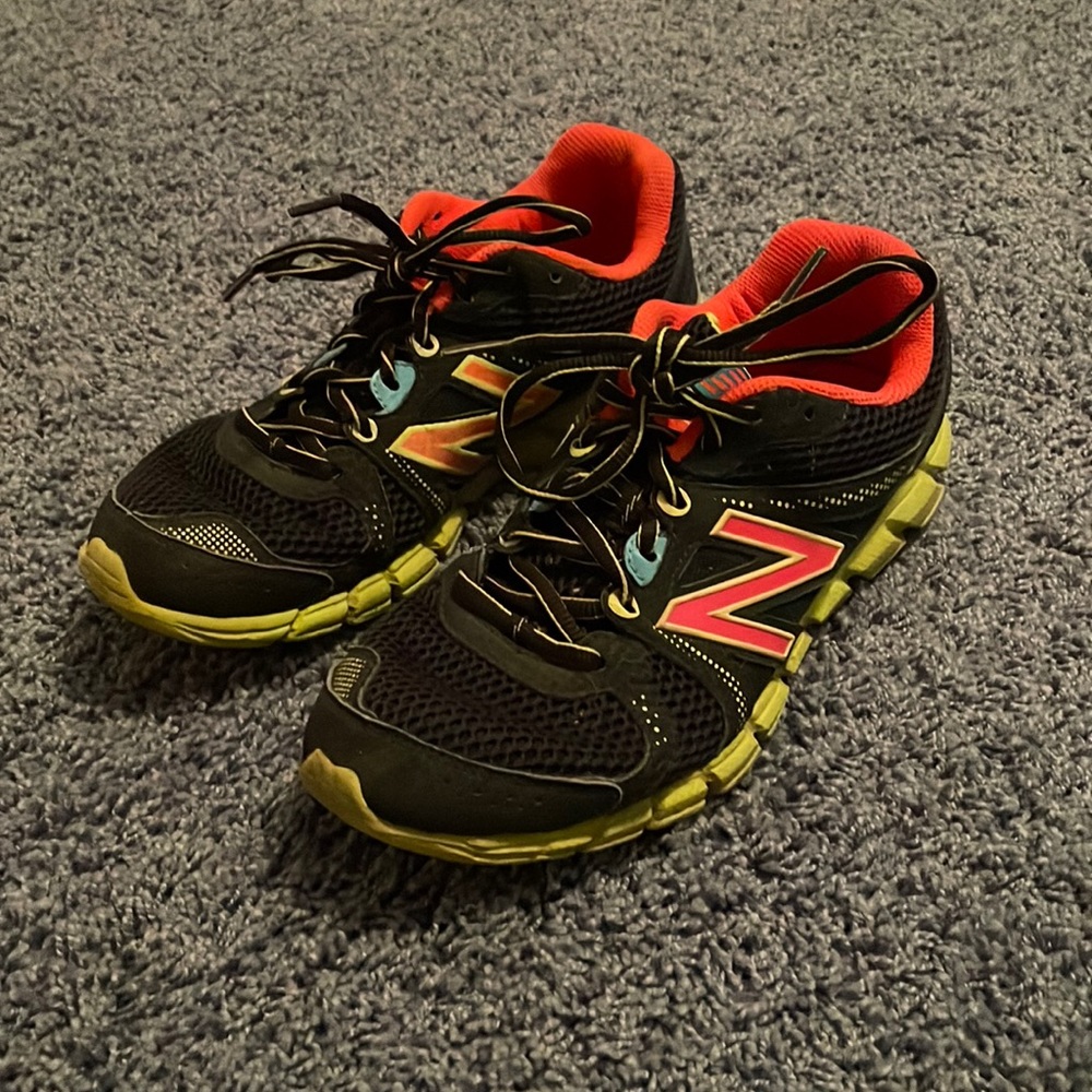 Colorful new balance running shoes